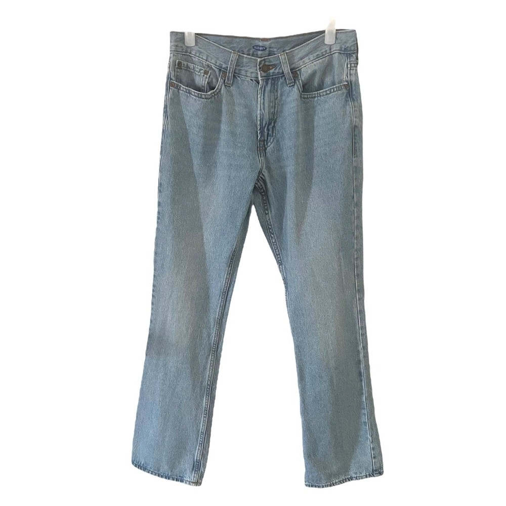 Old Navy Light Wash Boot Cut Jeans Men’s Size 29